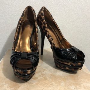 Leopard Print Heels